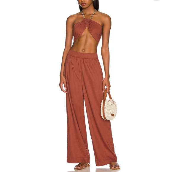WeWoreWhat Bandana Wrap Halter Top - Picture 6 of 6
